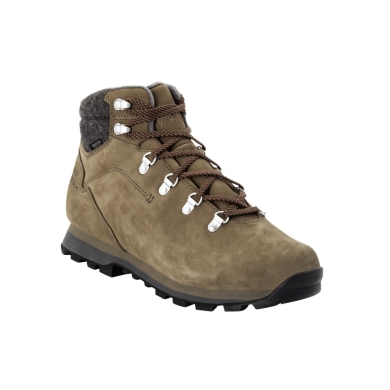 Jack Wolfskin Buty zimowe Thunder Bay Texapore Mid (wodoszczelne) jasnobrązowe męskie